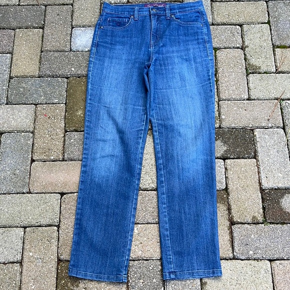 Gloria Vanderbilt Amanda Denim Blue Jeans 6P - Picture 2 of 10